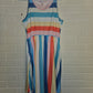 Shirley and Stone Colorful Stripes Sun Dress