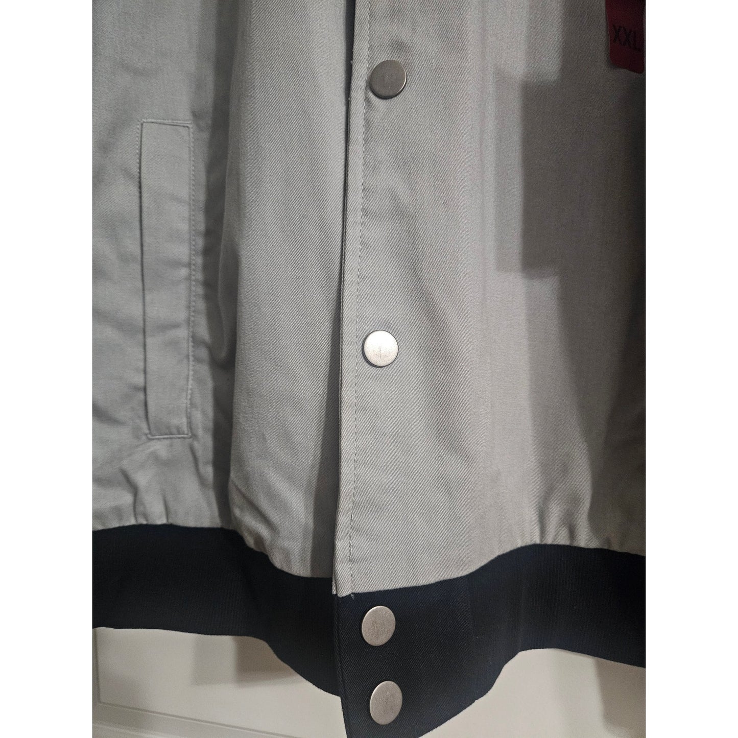 Ford Bronco NWT Roadtrip Go Wild Grey Driving Snap Button Mens Jacket 2XL Coat