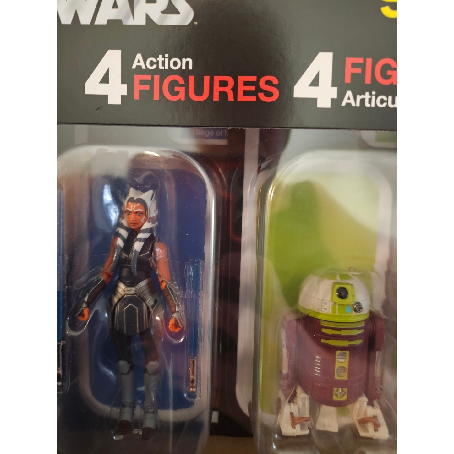 Disney Star Wars Clone Wars Ahsoka Tano Vintage Collection Kenner Set of 4 RARE