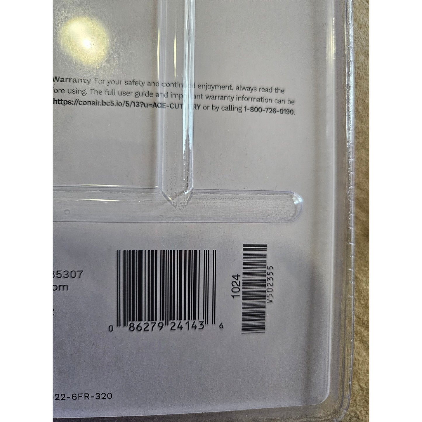 Cuisinart Advantage 6-piece knife set fruit theme orange lemon strawberry NIP