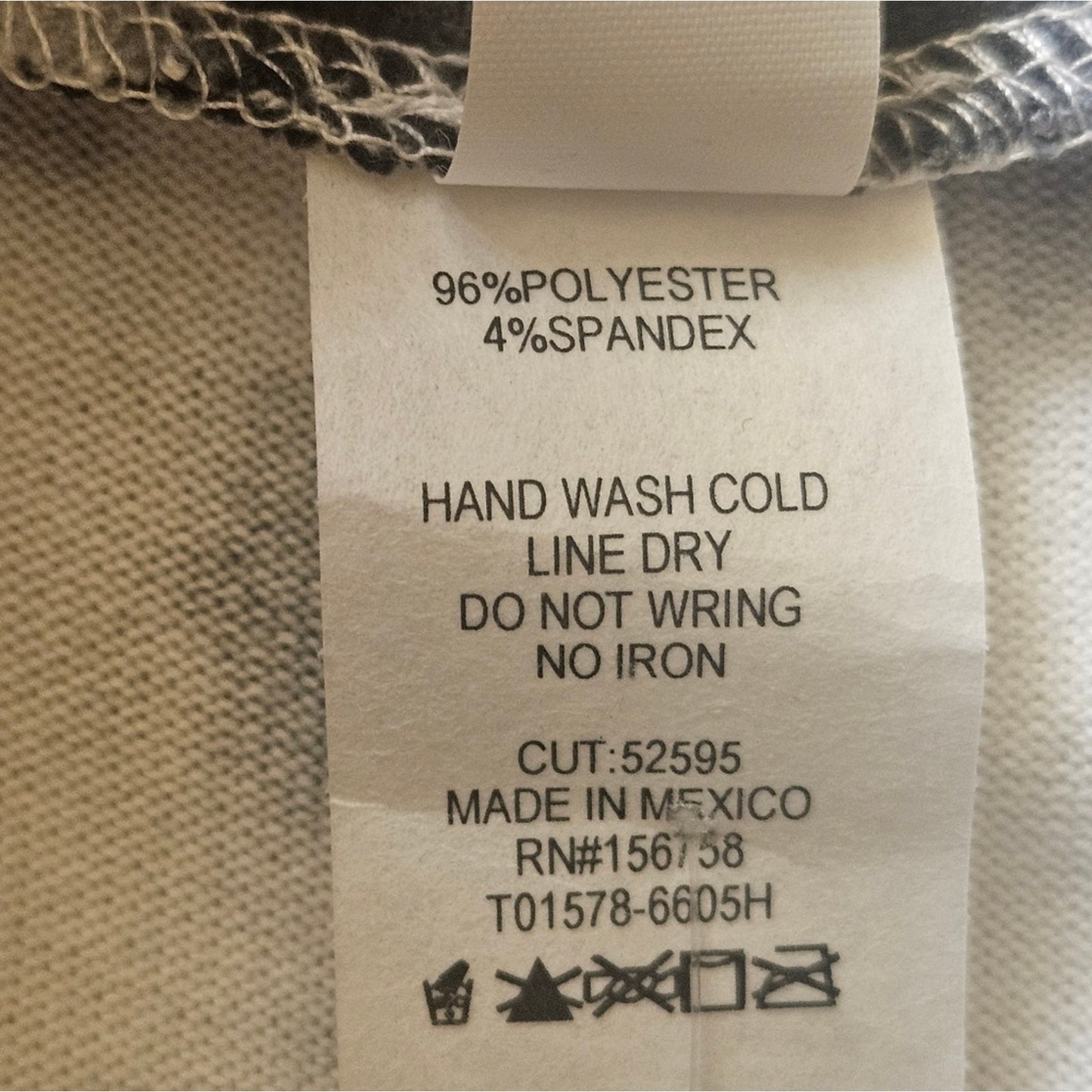 Honeyme Tie-Dye Black White Stars Stripes Print Vneck Top Rare HTF NWT Retired