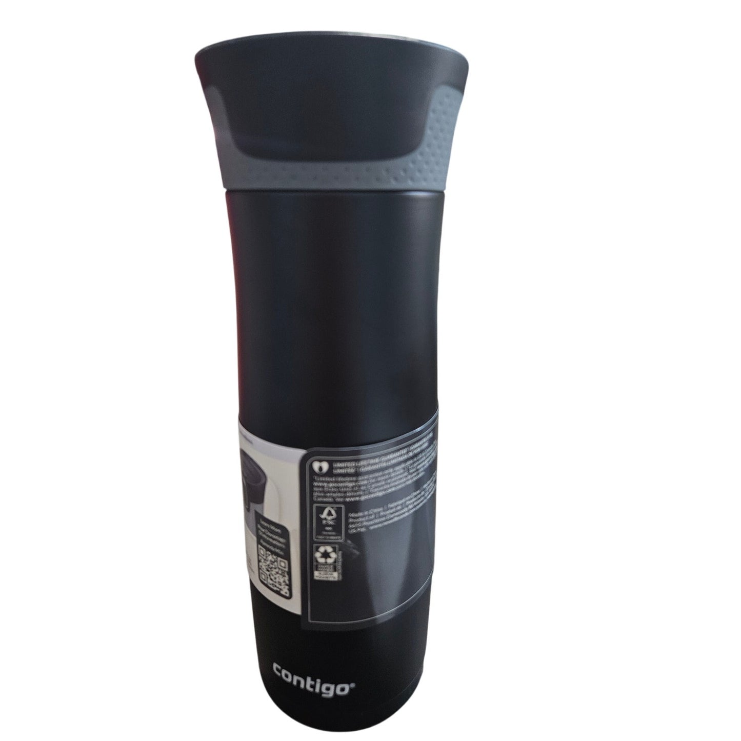 Contigo West Loop Spill-Proof  Travel Mug  Autoseal 20 oz BPA Free Black New