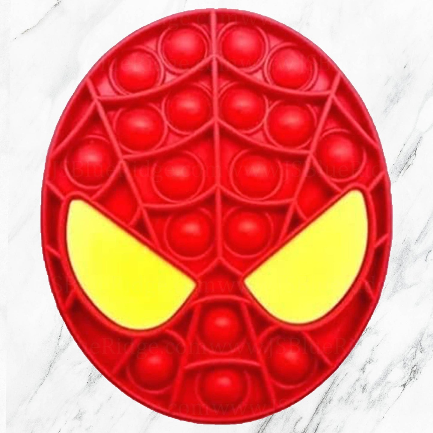 Spider face Popper Toy