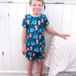 Shirley matching mommy and me pajama sets boy and girl